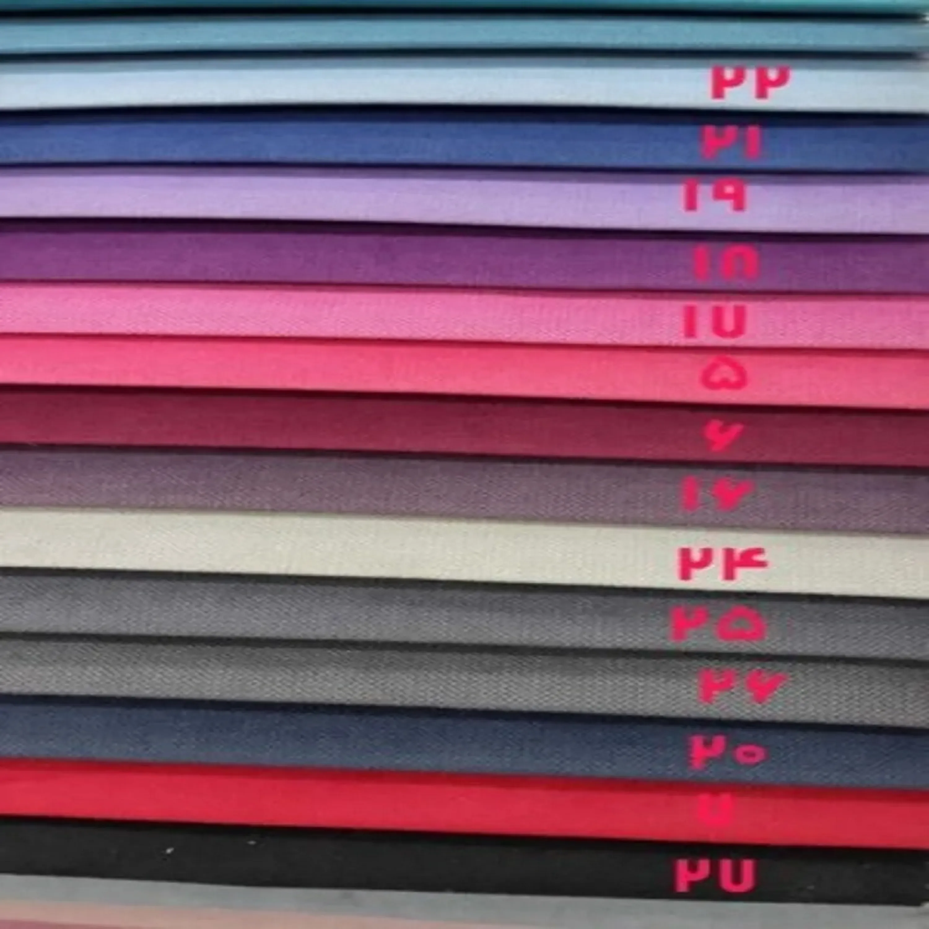 رنگ بندی پارچه مبلی بوگاتی رنگ بندی پارچه مبلی بوگاتی